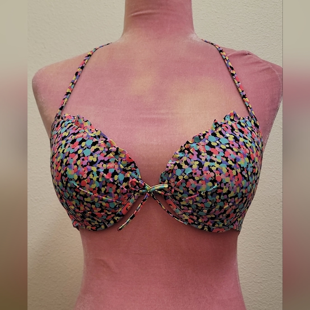 NWOT Victoria's Secret "The Fabulous" Push-Up Halter Bikini Top/Bottom